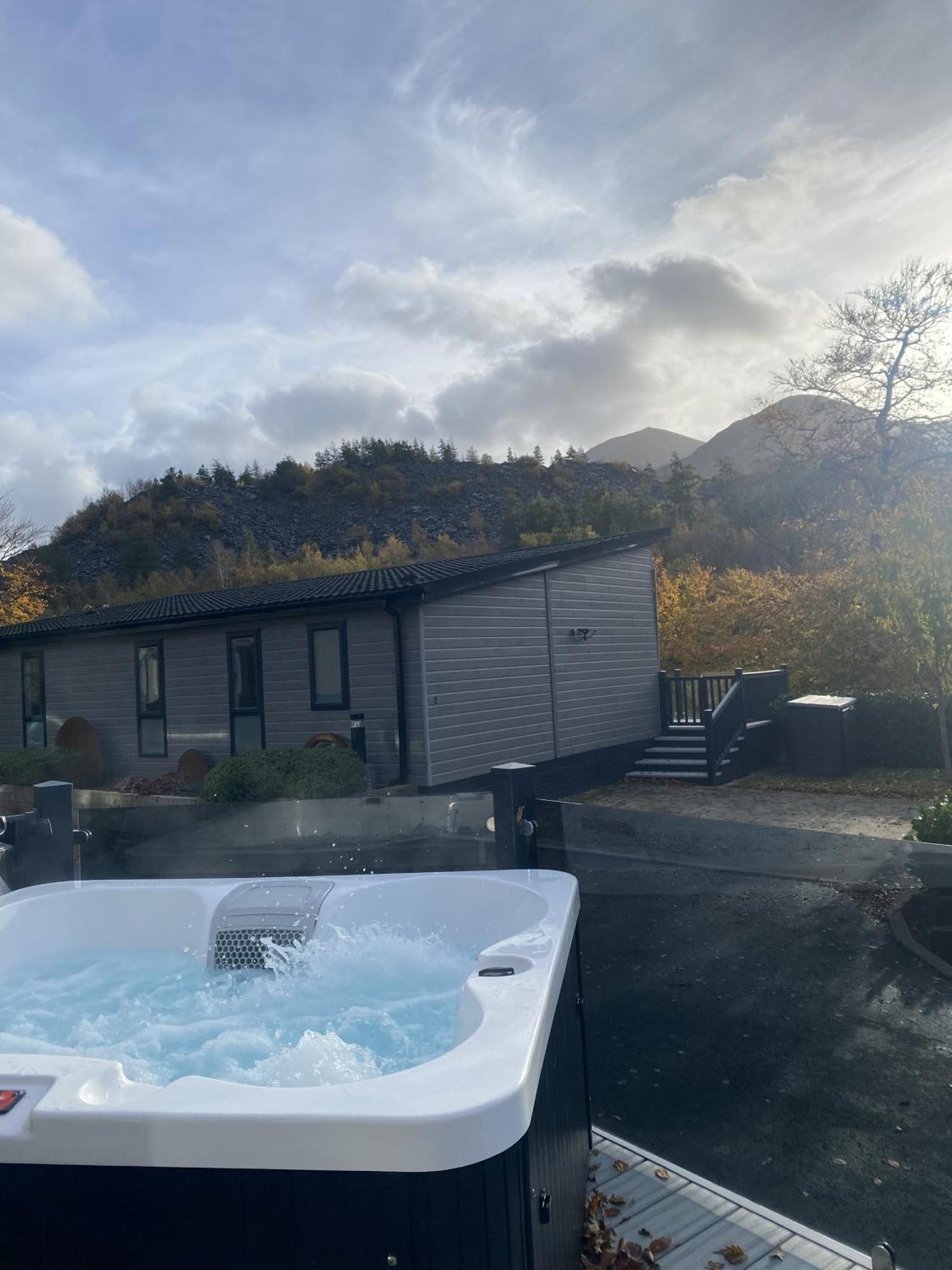 Sl06 - Idwal Lodge With Hot Tub 뱅거 외부 사진